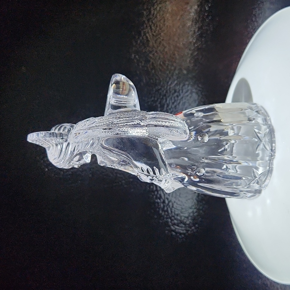 Mikasa Glass Crystal Choir Choral Angel Tapered Candle Holder Made In Austria - Picture 3 of 14